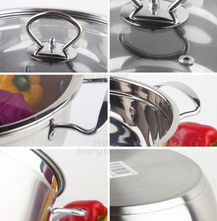 精致烹饪的艺术 探索六折韩式典雅三层复底不锈钢汤锅